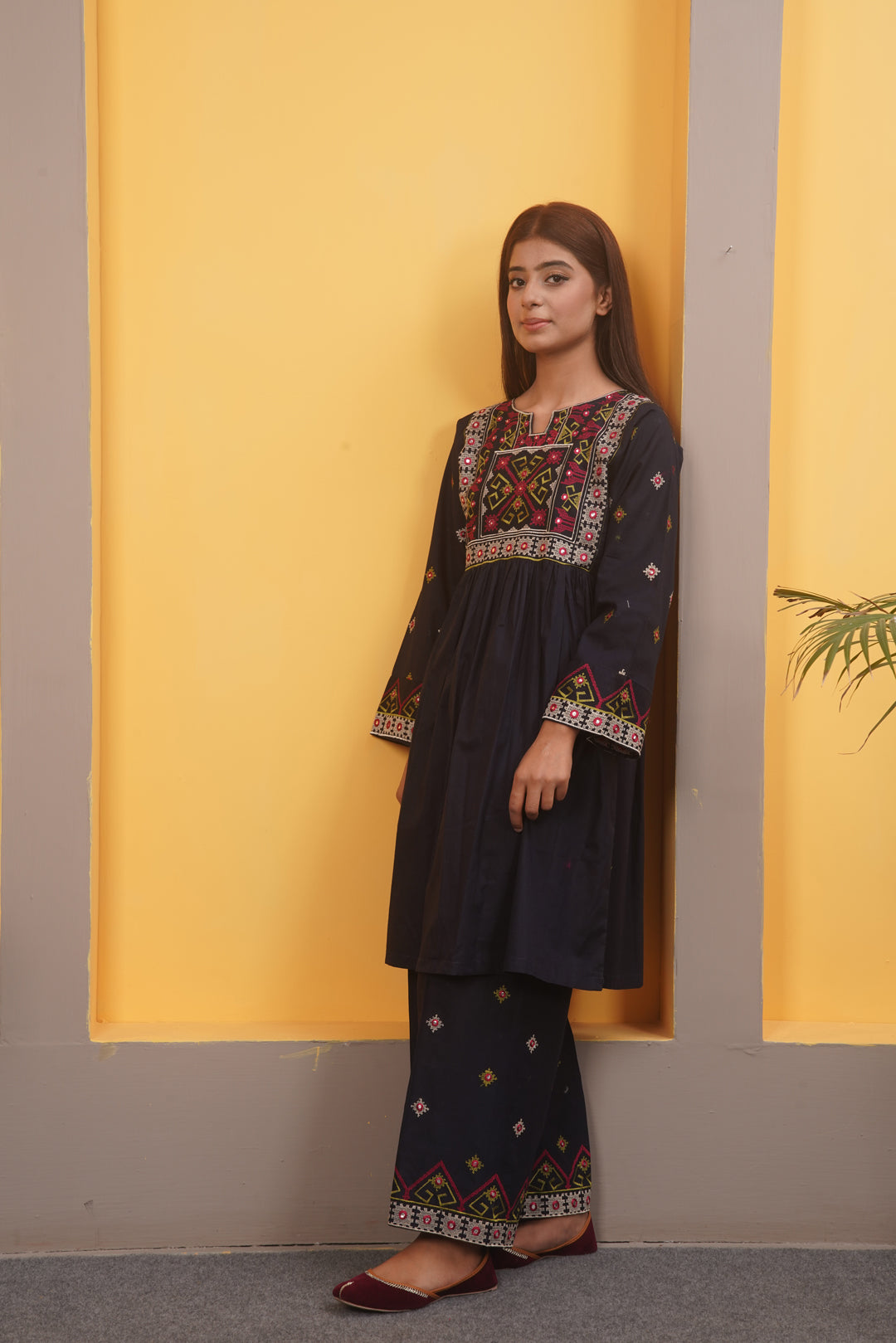 3Pc - Navy Blue - Laila