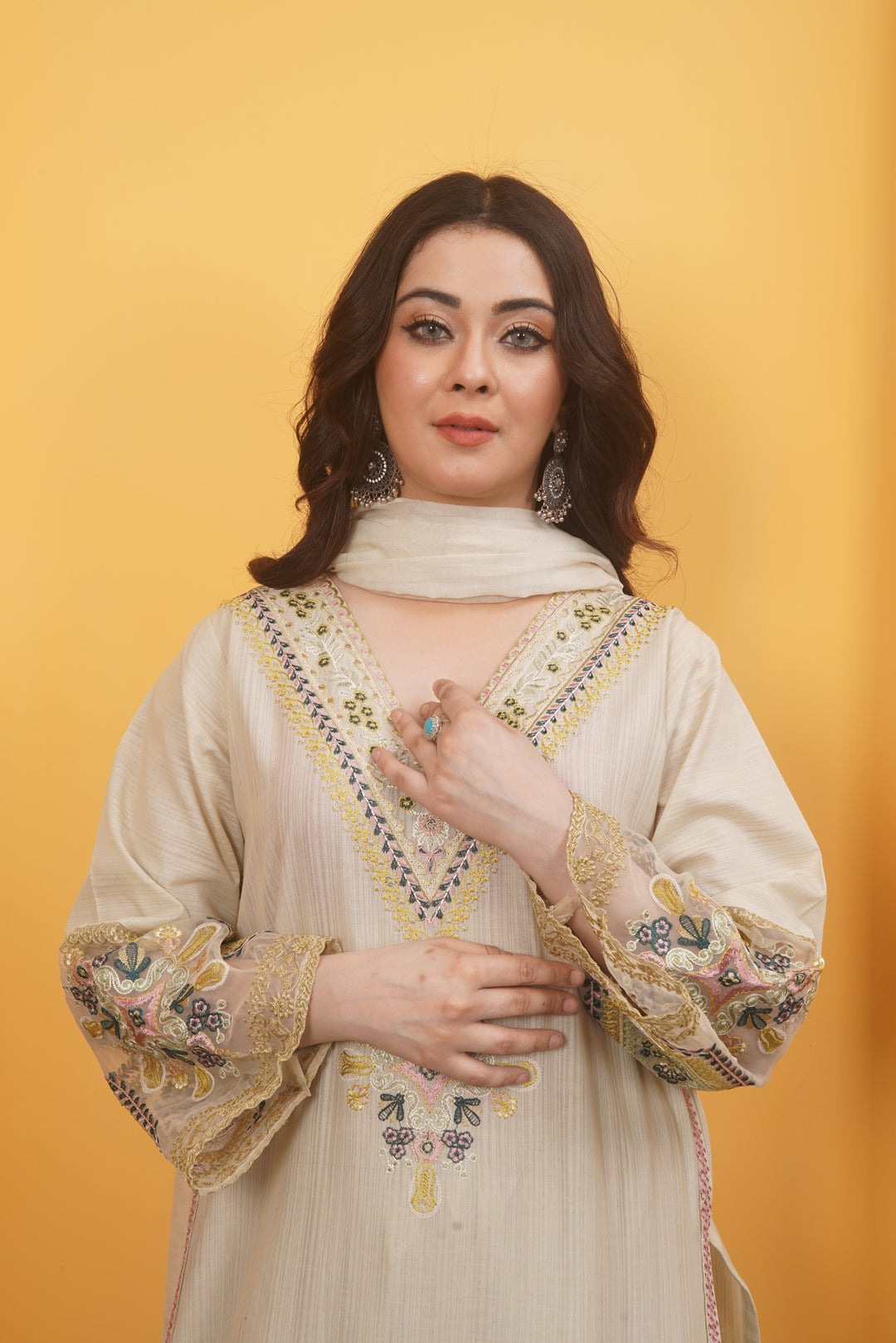 3 PC - Off white - Zarwah