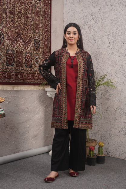 3PC - Black Open - Diya