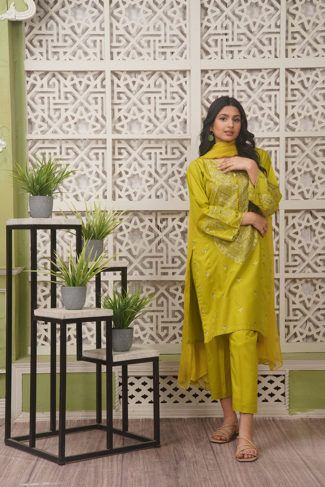 3Pc - Parrot Green - Neha